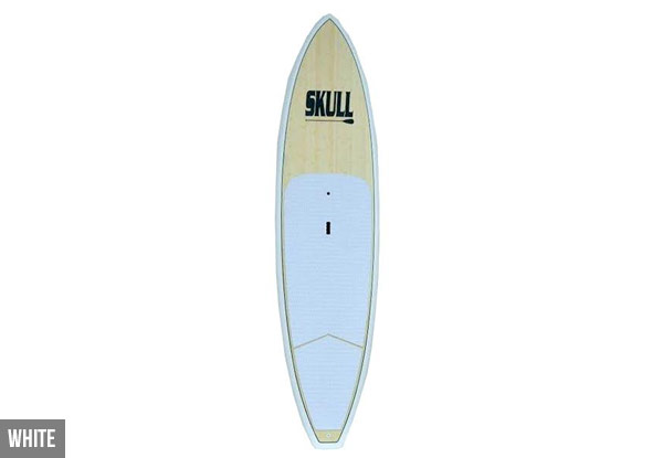 Skull Paddleboard with Leash - Two Sizes Available - North Island Urban Delivery Only