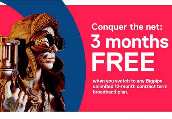 Join Bigpipe broadband, starting from just $79