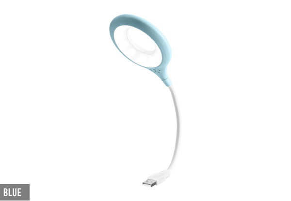 LED Portable USB Flexo Ring Lamp - Three Colours Available