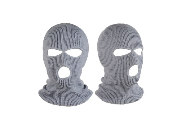 Full Face Ski Mask - Five Colours Available & Option for Two-Pack