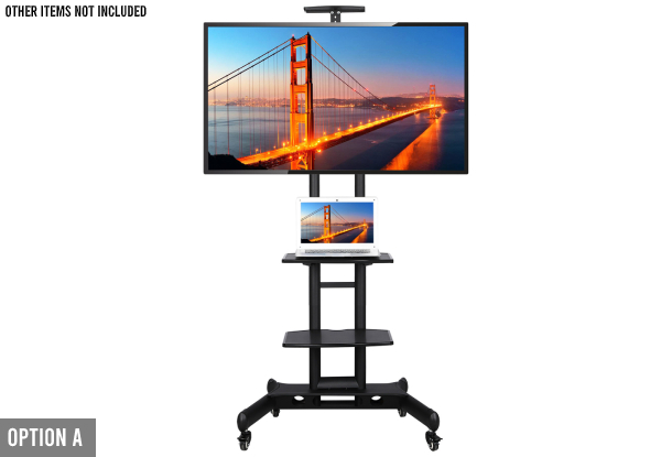 Mobile TV Stand - Two Options Available