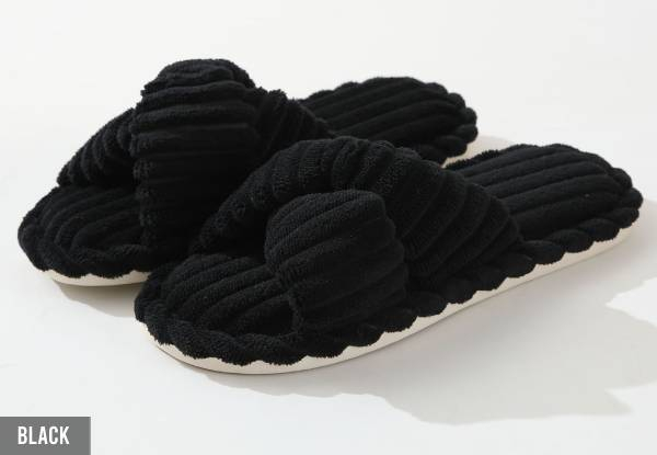 Women's Home Slippers - Available in Five Colours & Three Sizes