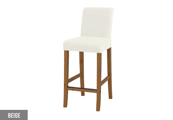 Barstool Jacquard Protective Cover - Available in Four Colours & Option for Four-Pack