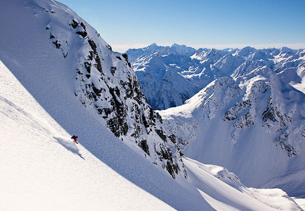 Per-Person Seven-Day New Zealand’s Ultimate Heli-Ski Tour Across Three Different Mountain Ranges incl. Accommodation, All Transfers, Breakfast, Guides & More - Options for Shared & Private Accommodation Available