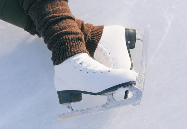 $4 for One Child Ice Rink Entry incl. Skate Hire (6 years & under), $7 for One Child (under 17 years), or $10 for One Adult