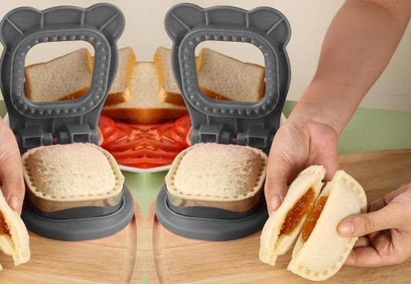 Sandwich Maker Sealer Cutter - Available in Three Colours & Option for Two-Pack