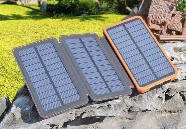 10000mAh Solar Power Bank