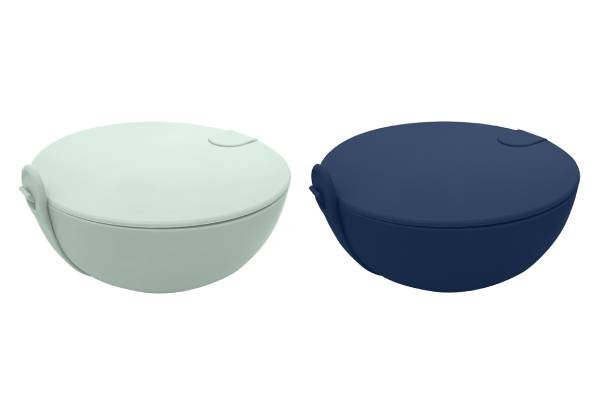 Versa 1.2L Lunch Bowl with Silicone Strap - Available in Two Colours