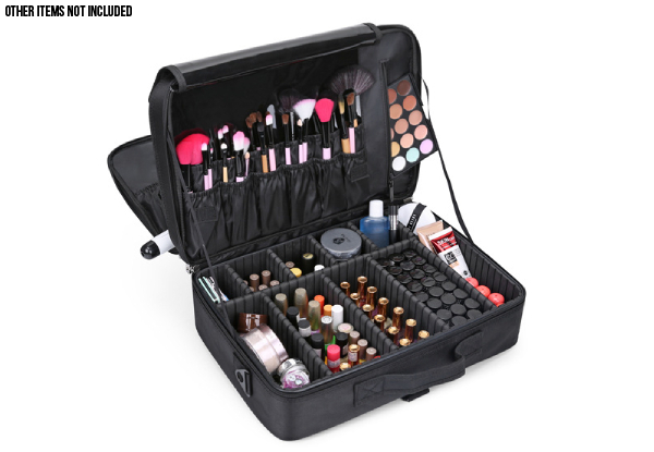 Portable Makeup Organiser Case - Two Sizes Available