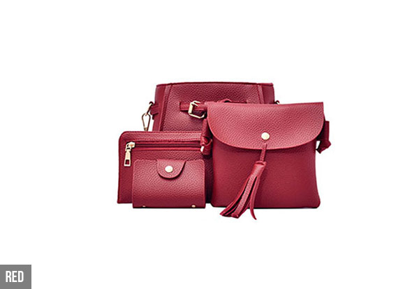 Four-Piece Handbag Set - Four Colours Available