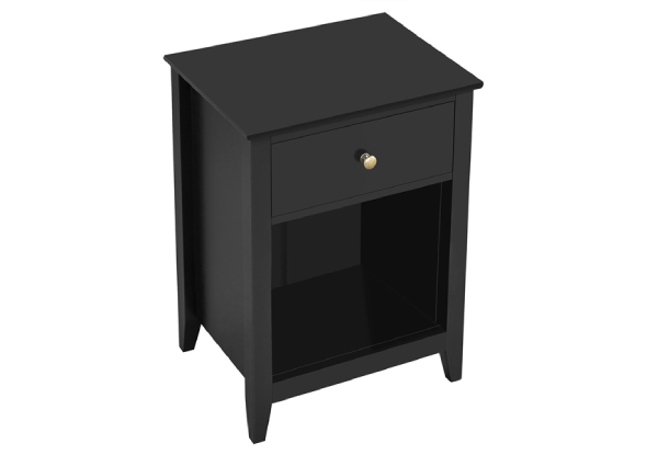 Two Bedside Tables - Two Colours Available
