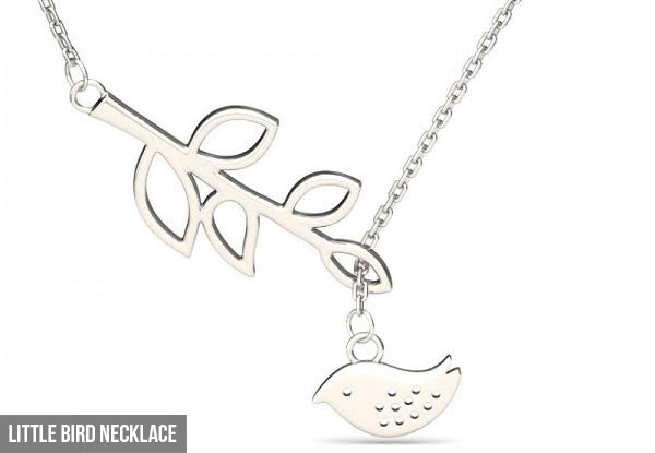 Little Bird or Pearl Tree Necklace