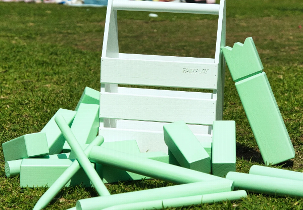 Kubb Kit Lawn Game - Three Colours Available