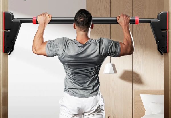 Genki 250kg Adjustable Pullup Push-Up Bar - Two Sizes Available