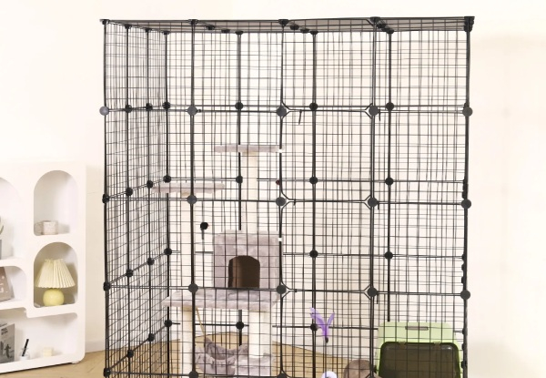 DIY XL Metal Cat Enclosure