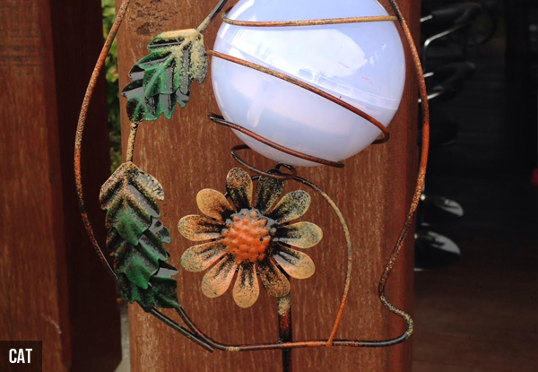 $29.95 for a Handcrafted Solar Art of Your Choice of Four Designs or $99.95 for Four