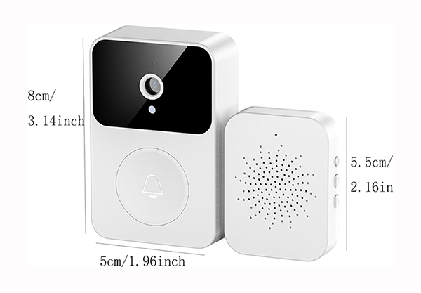 USB Rechargeable Video Doorbell Camera with Night Vision