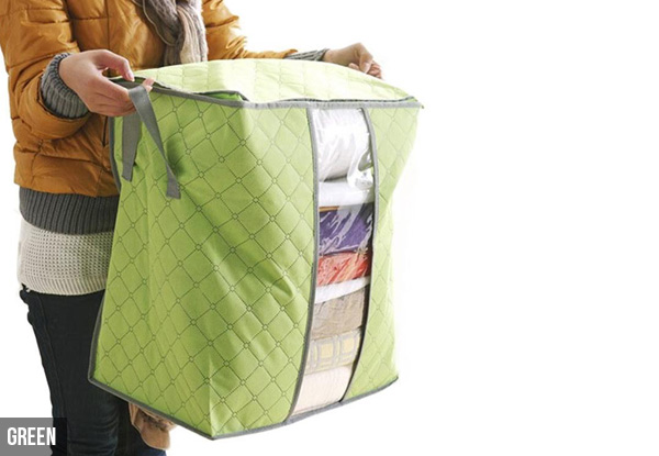 Five-Pack of Clothing Storage Bags with Free Metro Delivery - Available in Three Colours