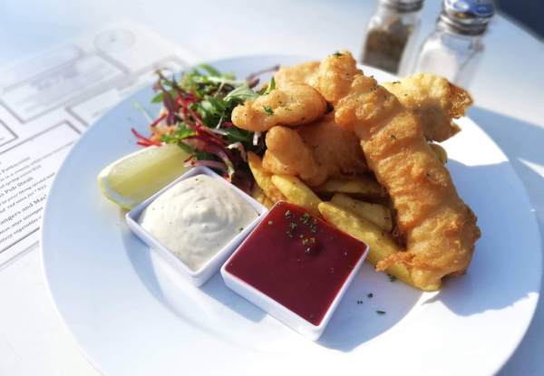 Famous Fish & Chips Lunch for One - Options for Two or Four People