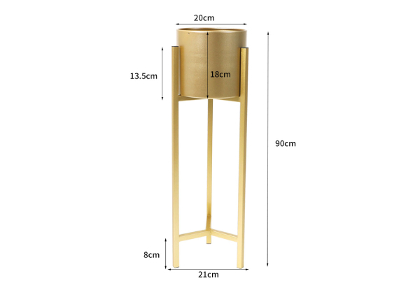 Levede Large Metal Plant Rack Stand