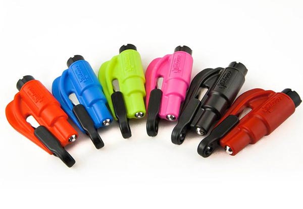 Resqme Car Escape Tool - Six Colours Available & Option for Six-Pack or 12-Pack with Free Delivery