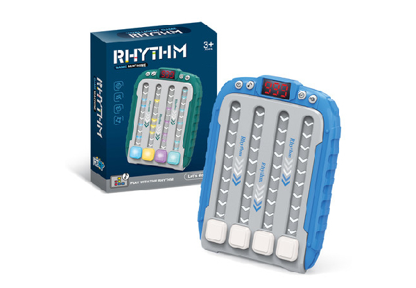 Handheld Quick Push Rhythm Game Machine - Two Colours Available