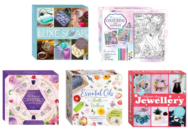 Arts & Crafts Create-Your-Own Kit Range - Five Options Available