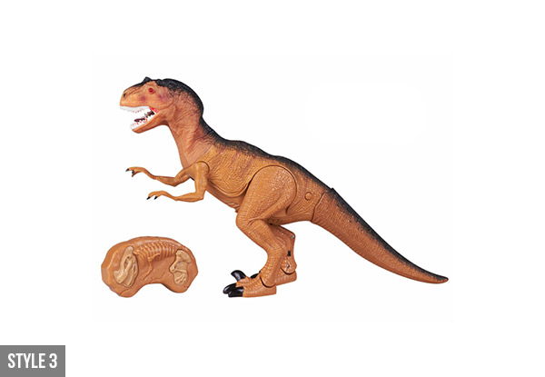 Remote Control Dinosaur - Four Styles Available