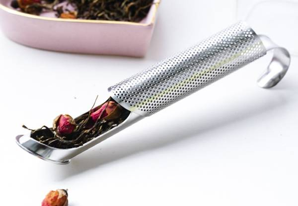 Two-Pack of Stainless Steel Tea Strainers