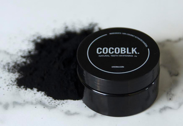 Cocoblk Charcoal Teeth Whitening & Blackhead Mask Two-Pack - Options for Four-Pack Available