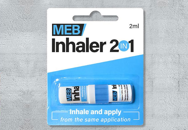Two MEB Inhalers options to incl. Nationwide Delivery or In-Store Pharmacy Pick-Up