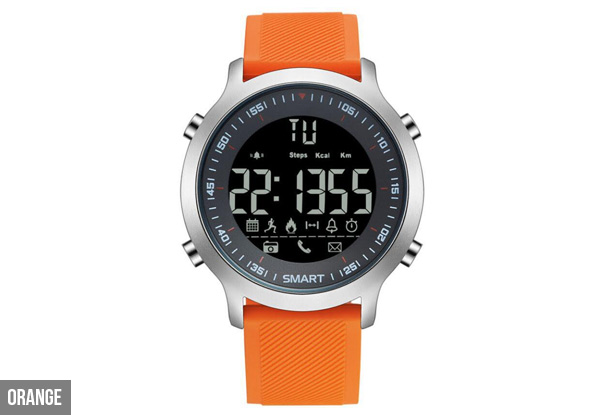 30-Metre Water Resistant Sports Watch - Four Colours Available with Free Delivery