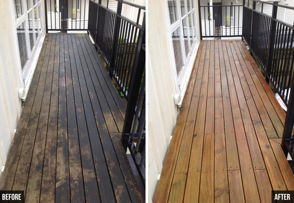From $140 for a Deck & Patio Restoration Service – Options to incl. pH Balance Restoration, Fungus & Black Mould Preventative Treatment