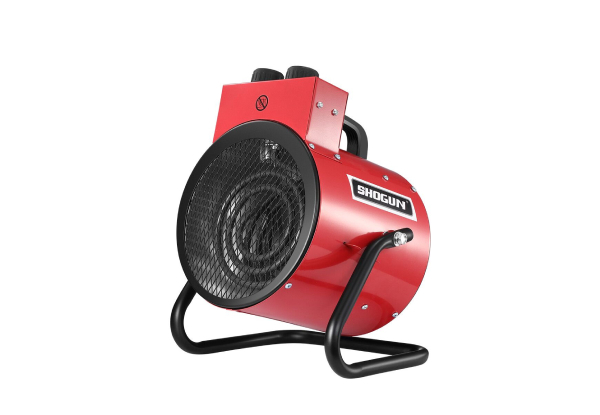 Two-in-One 2000W Portable Electric Industrial Freestanding Fan Heater - Two Colours Available