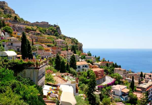 Per-Person, Twin-Share Seven-Day Sicilian Escape incl. Four-Star Hotels, Buffet Breakfast, Guides, & More