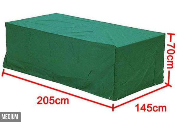 Waterproof Outdoor Furniture Cover - Four Sizes Available