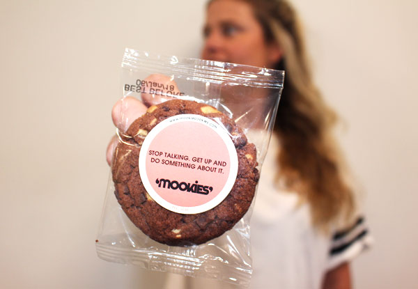 12 Mookies Cookies - The Deliciously Motivating Cookie - Options for up to 50 Cookies