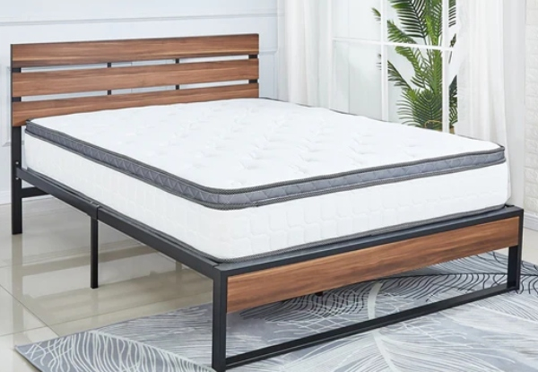Alice Queen Pocket Spring Mattress and Nora Bed Base