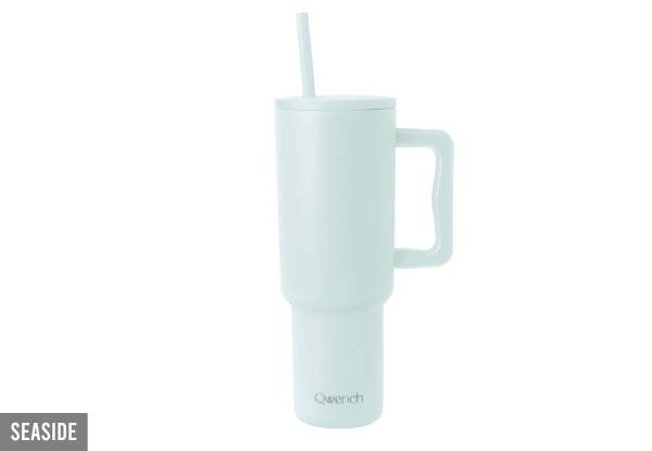 Qwench 1.1L Insulated Tumbler with Straw - Six Colours Available