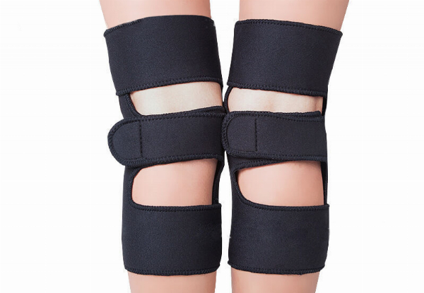 One-Pair of Self Heating Knee Pads - Option for Two with Free Delivery