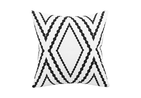 Two-Pack Water-Resistant Throw Pillow Covers - Four Colours Available & Option for Four-Pack