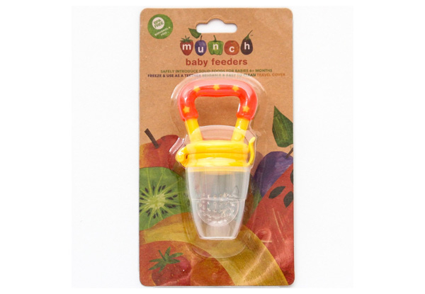 Baby Feeders & Teething Toy - Four Colours, Two Options & Option for Both