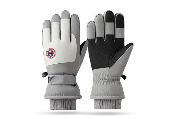 Touch Screen Winter Warm Ski Gloves - Available in Three Colours & Two Sizes