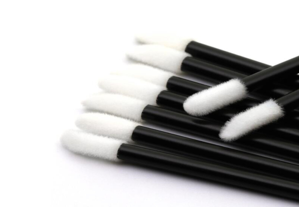 300-Piece Disposable Lip Brush Wand Applicator
