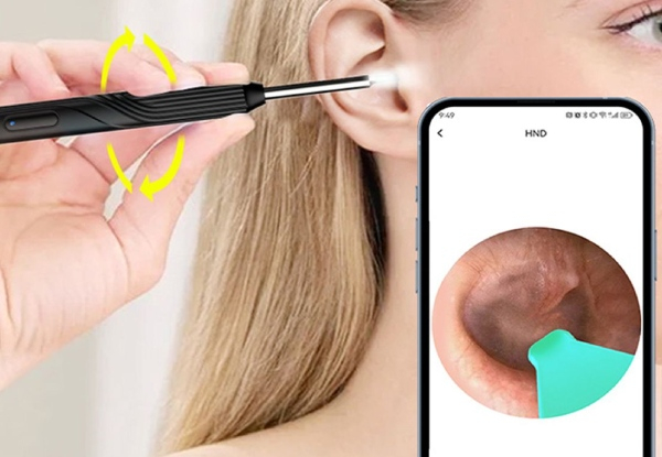 Wireless Ear Wax Remover - Available in Two Colours & Option for Two-Pack