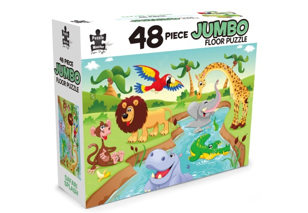 48-Piece Jumbo Floor Puzzle Range