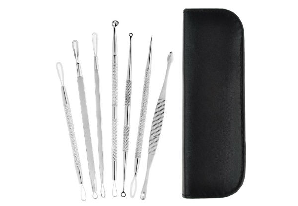 Five-Piece Blackhead Remover Kit - Option for Seven-Piece Kit Available