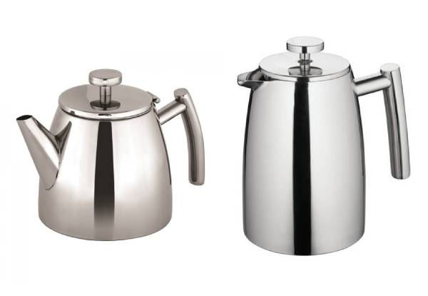 Avanti Modena Stainless Steel Double Wall Tea & Coffee Pot Range - Five Options Available