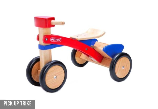 Pintoy Wooden Toy Range - Five Options Available