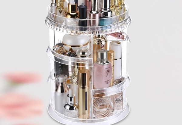 Soga 360 Degree Rotating Makeup Organiser Display Stand